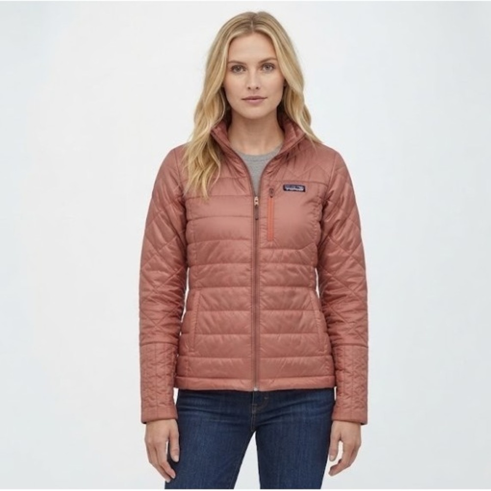 Patagonia Radalie Insulated Jacket Women's Puffer Medium Century Pink Full Zip